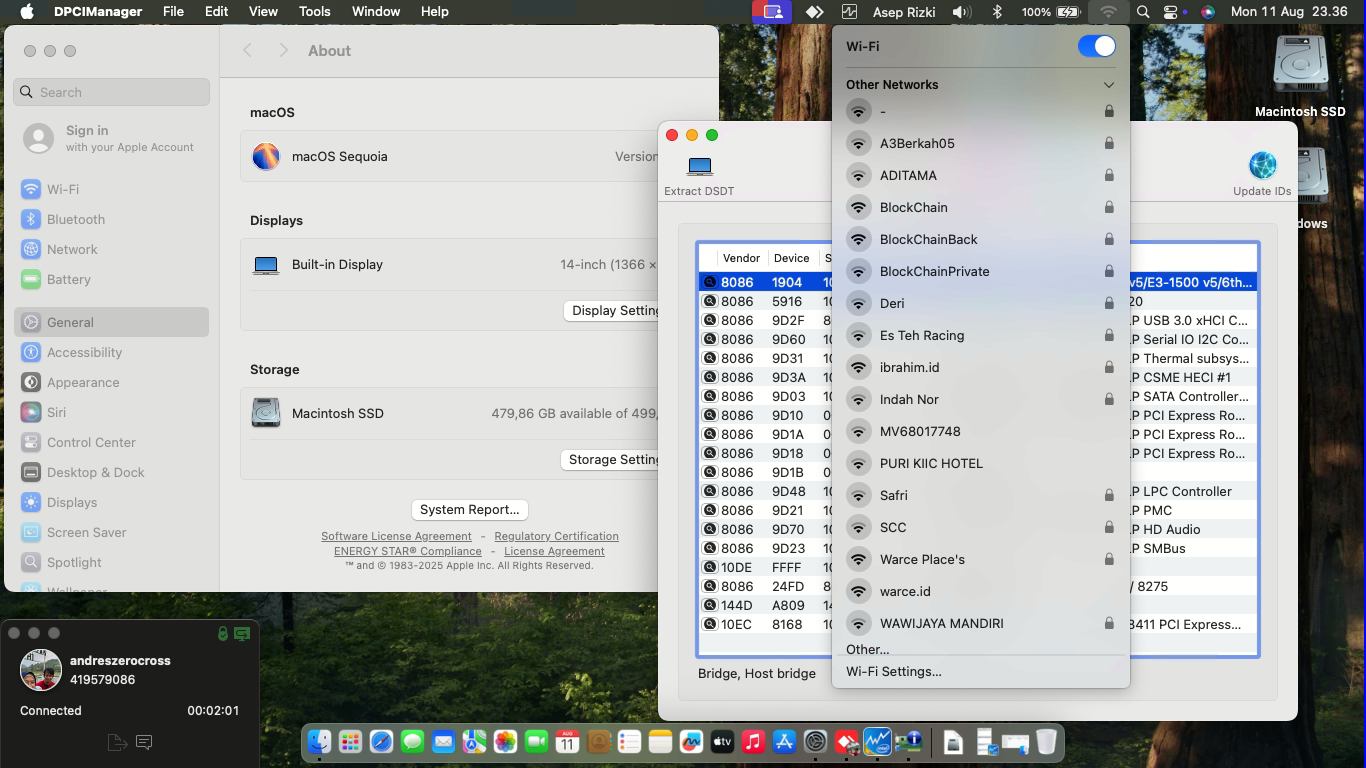 Acer Aspire E5 475G 38LQ 2nd [SkyLake   Intel HD 520 + I2C]   OpenCore 1